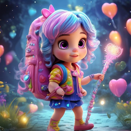 夢(mèng)幻之旅，女生可愛虛擬游戲甜蜜啟程