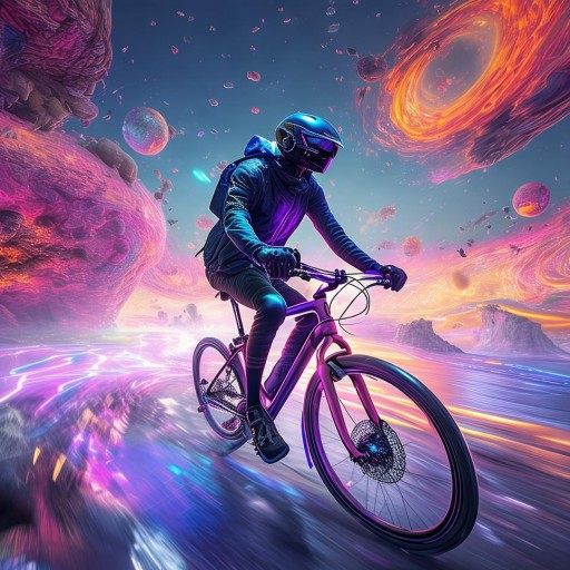 虛擬世界騎單車，探索無界自由，騎行無限可能