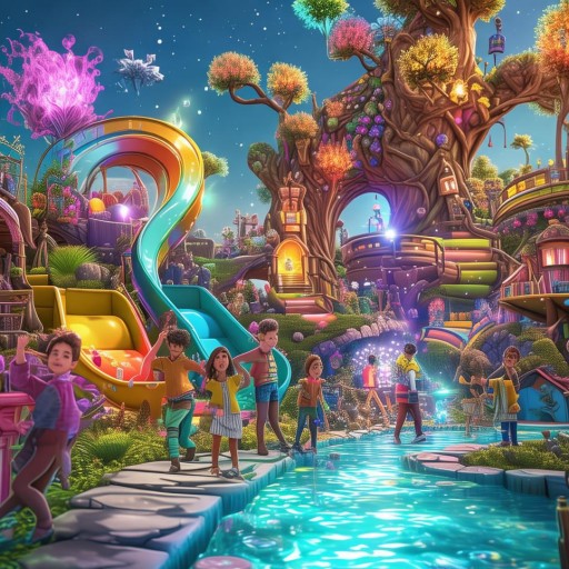 探索兒童游戲虛擬場景，開啟快樂之旅