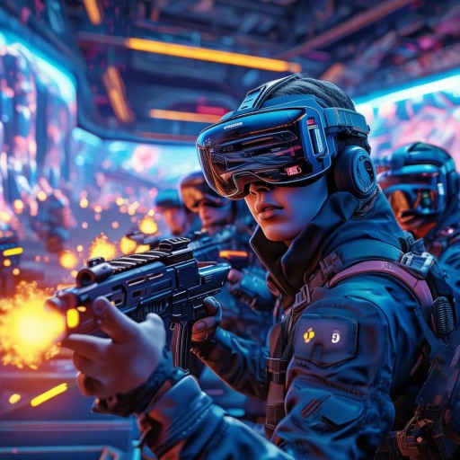 VR游戲，組隊(duì)打槍?zhuān)_(kāi)啟沉浸式射擊體驗(yàn)新篇章