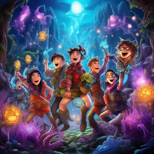 軒軒組隊探索奇幻世界，奇妙冒險之旅