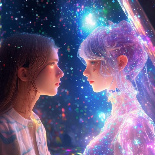 跨越次元的夢(mèng)幻邂逅，偶像虛擬聊天游戲