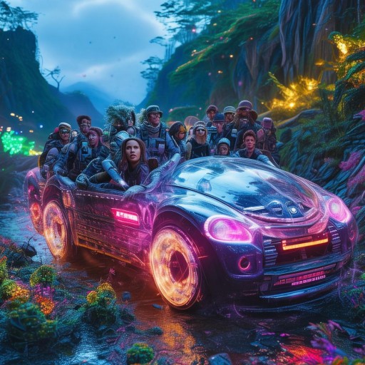 探索未知世界的奇幻之旅，游戲組隊上車
