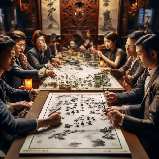 粉墨游戲，探索策略與藝術(shù)的極致融合的高端玩法