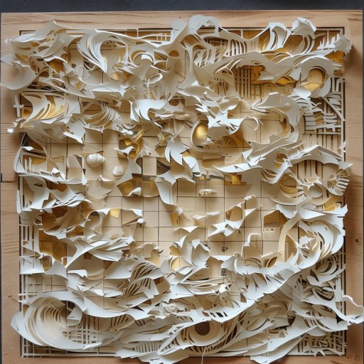 高端撕紙藝術(shù)，智慧與策略的創(chuàng)意碰撞