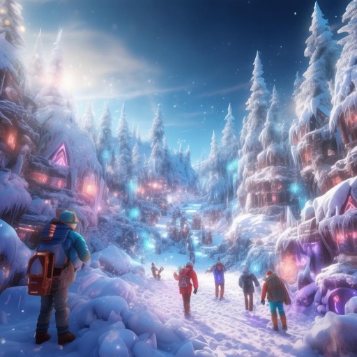 探索冰雪世界的奇妙之旅，高端冰雪互動(dòng)游戲