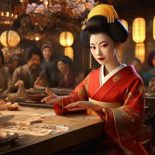 日本花魁拍手游戲高端局，視覺與策略的盛宴