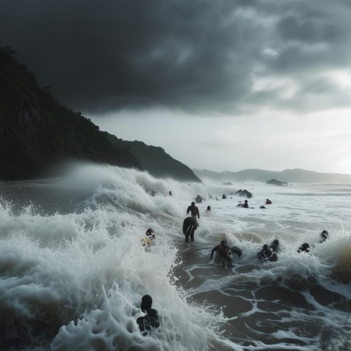 海云臺驚險逃生：你能否在巨浪中幸存？