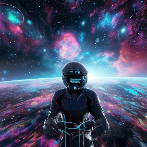 探索宇宙，未來虛擬科幻游戲畫面奇幻之旅
