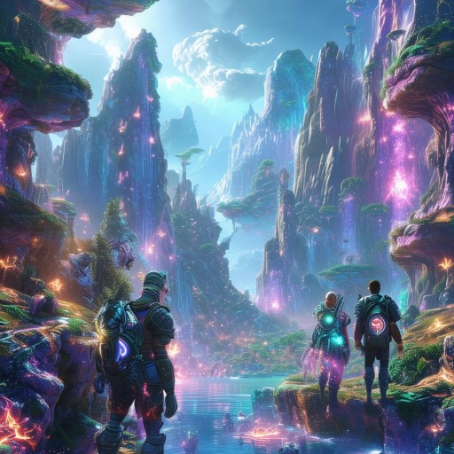 虛擬游戲世界的奇幻探險之旅