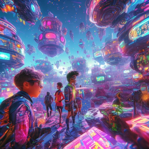 虛擬游戲，探索無限可能的動漫盛宴