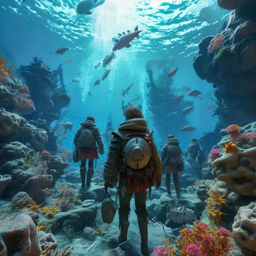 探索海洋的奇幻之旅，臺(tái)州看海組隊(duì)游戲室