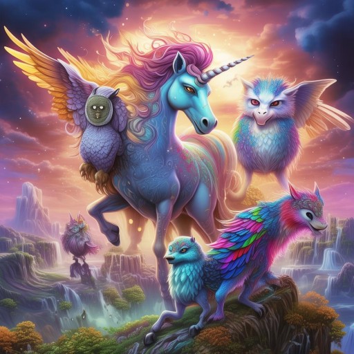 神奇動物組隊探險，奇幻世界的奇妙冒險