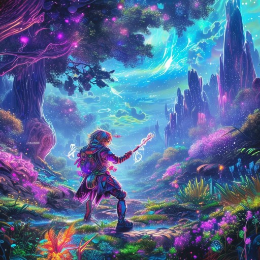 虛擬游戲，蕭純筆下的奇幻冒險之旅