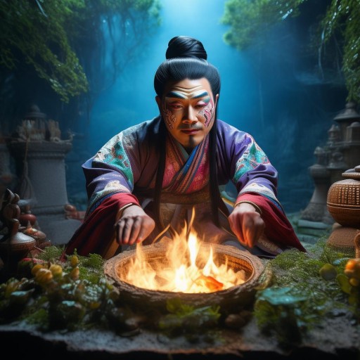 活春官真人圖片曝光，你見(jiàn)過(guò)這樣的傳統(tǒng)表演嗎？