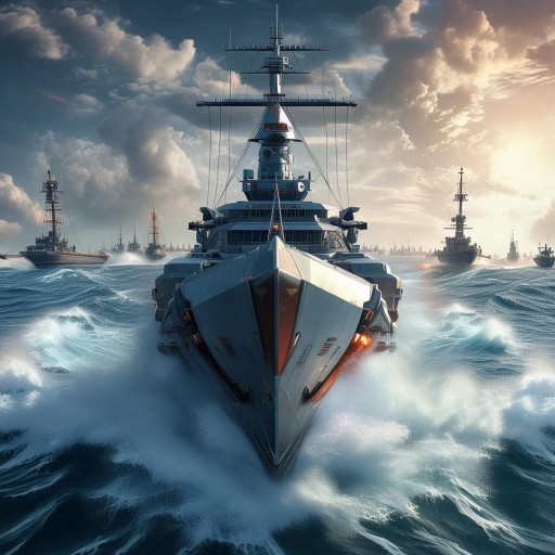 海戰(zhàn)世界官網(wǎng)：你的戰(zhàn)艦?zāi)芊穹Q(chēng)霸海洋？戰(zhàn)術(shù)決定勝負(fù)