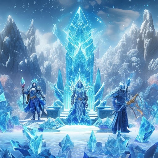 冰封世界的傳奇冒險，2024最新冰雪三職業(yè)傳奇手游