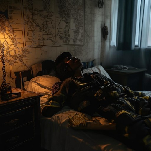 湖南消防員救火歸來電話未掛即睡，他們?yōu)楹稳绱似v？你了解消防員的日常嗎？