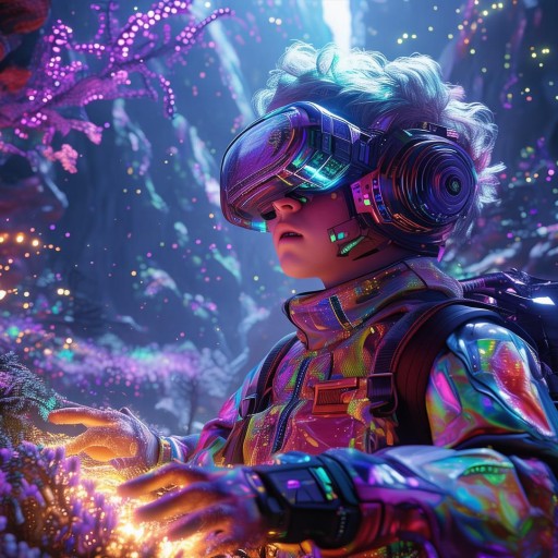 探索未知世界的奇幻之旅，虛擬游戲歐尼醬