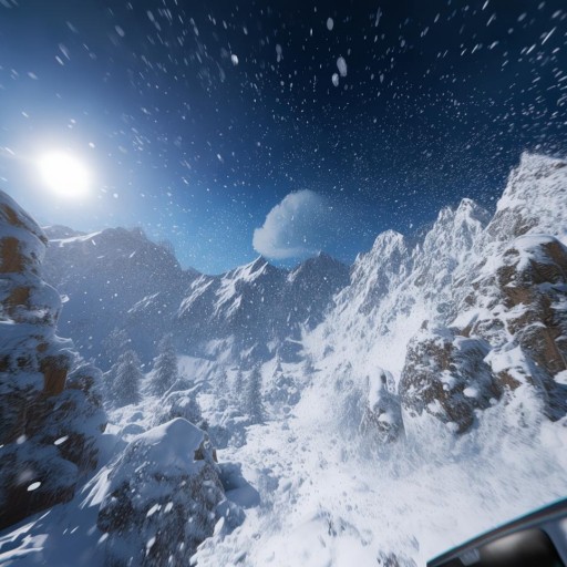 日本VR虛擬雪崩，沉浸式冒險的極致體驗