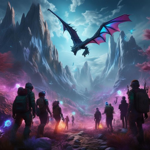 探索未知世界的奇幻之旅，虛擬游戲劇本解說