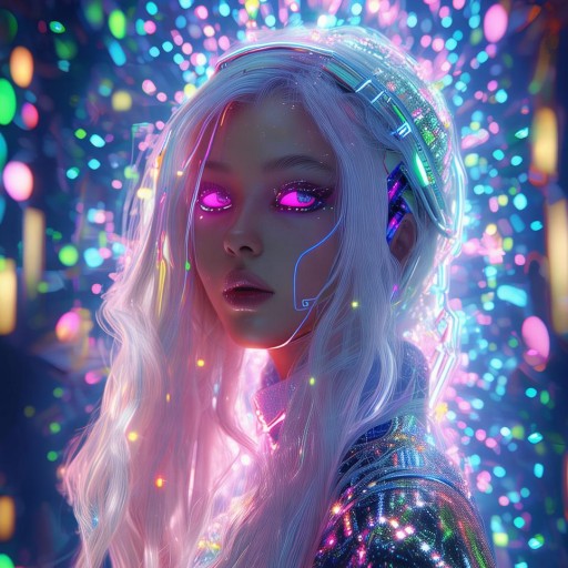 游戲美女虛擬主播，虛擬與現(xiàn)實的夢幻交織