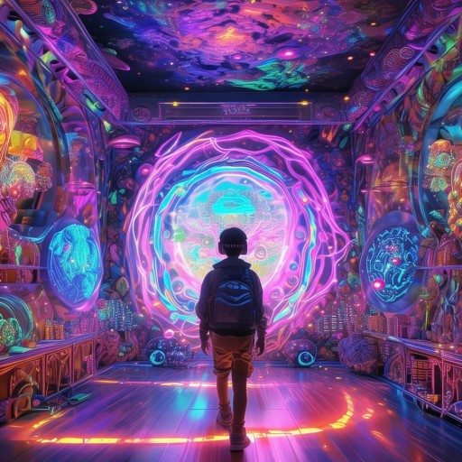 探索夢幻空間，游戲虛擬小房圖片大全
