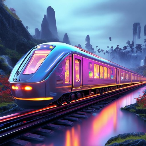 虛擬鐵軌列車，探索未知世界的奇妙之旅