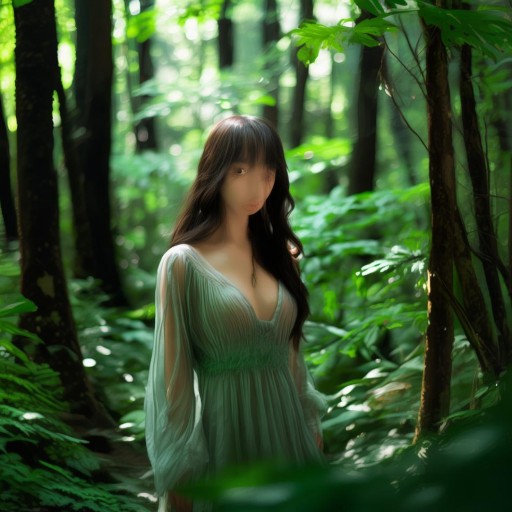 李沁森林寫真曝光，她的秘密你發(fā)現(xiàn)了嗎？你敢挑戰(zhàn)嗎？