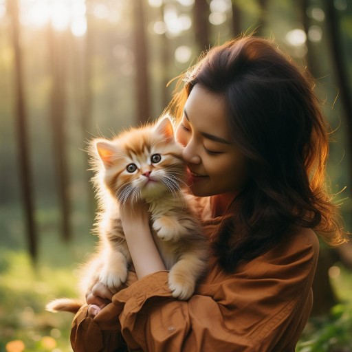 林心如懷抱小貓引熱議，她的寵物生活你了解多少？貓咪為何如此受寵？