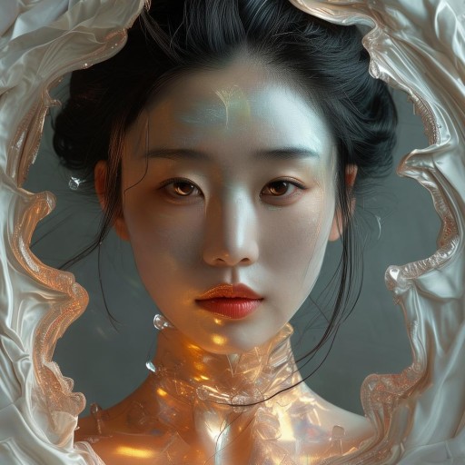 柳菁菁人體藝術(shù)圖片：你敢直面藝術(shù)之美嗎？她的作品為何震撼人心？