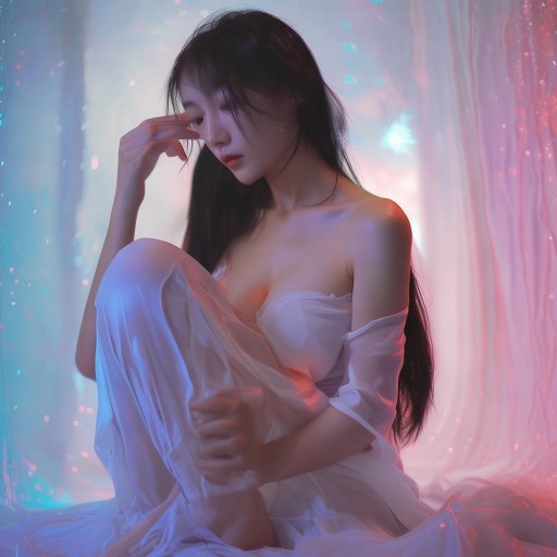 柳菁菁人體藝術(shù)圖片：你敢直面內(nèi)心的美與震撼嗎？