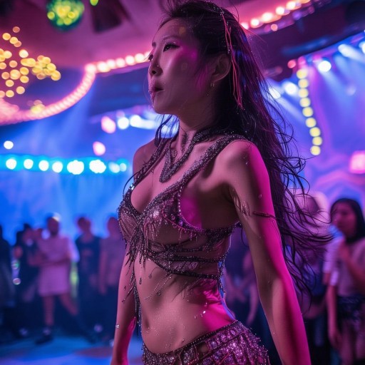 柳巖甩奶舞驚艷全場，你敢挑戰(zhàn)嗎？她如何做到的？