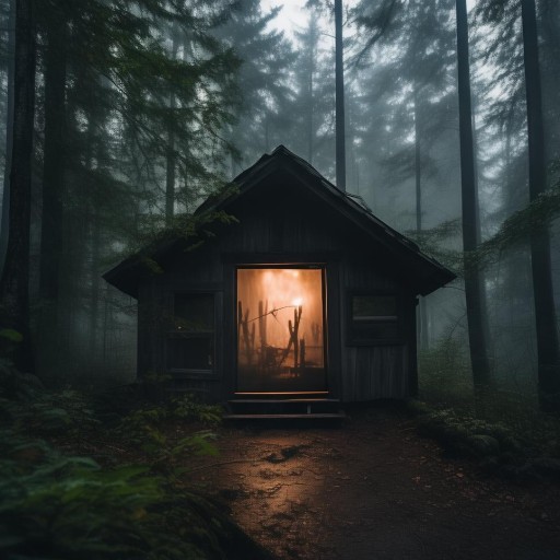 林中小屋驚現(xiàn)神秘視頻，你敢看嗎？真相令人震驚