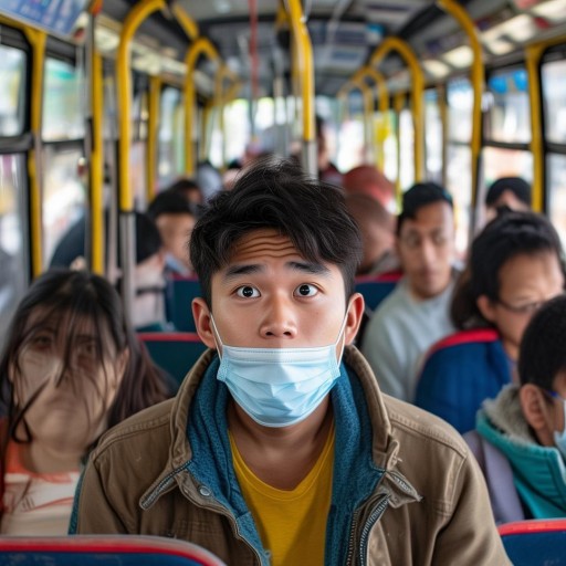 沒帶口罩讓他C了一天公交車，你遇到過類似尷尬嗎？如何避免？