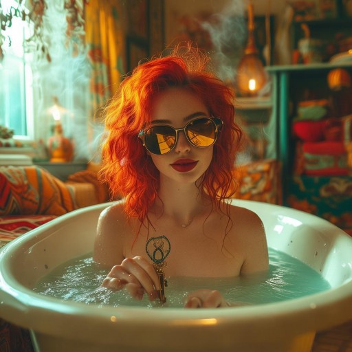 泡在我家的辣妹，她的秘密你猜對了嗎？
